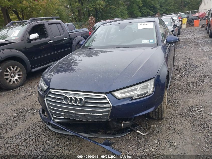 2019 Audi A4 45 Premium VIN: WAUENAF45KA029527 Lot: 40404019