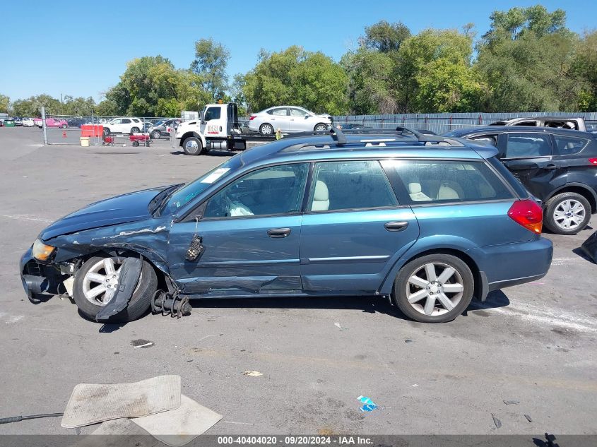 4S4BP61C367345678 2006 Subaru Outback 2.5I