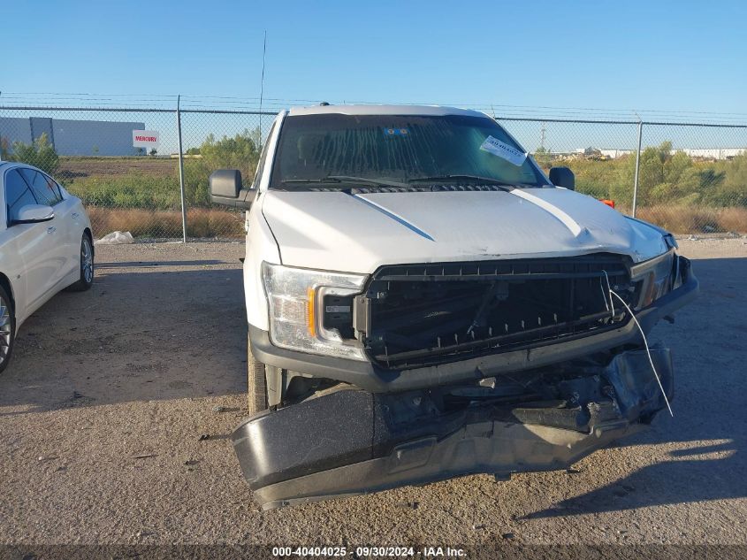 2018 Ford F-150 Xl VIN: 1FTEX1CP2JFA09006 Lot: 40404025