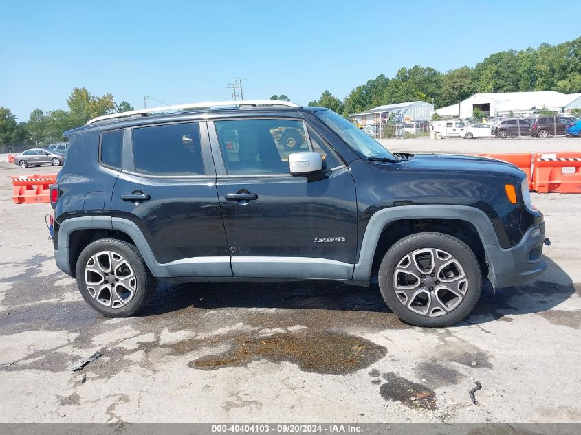 2015 Jeep Renegade Limited VIN: ZACCJBDTOFPB57364 Lot: 40404103