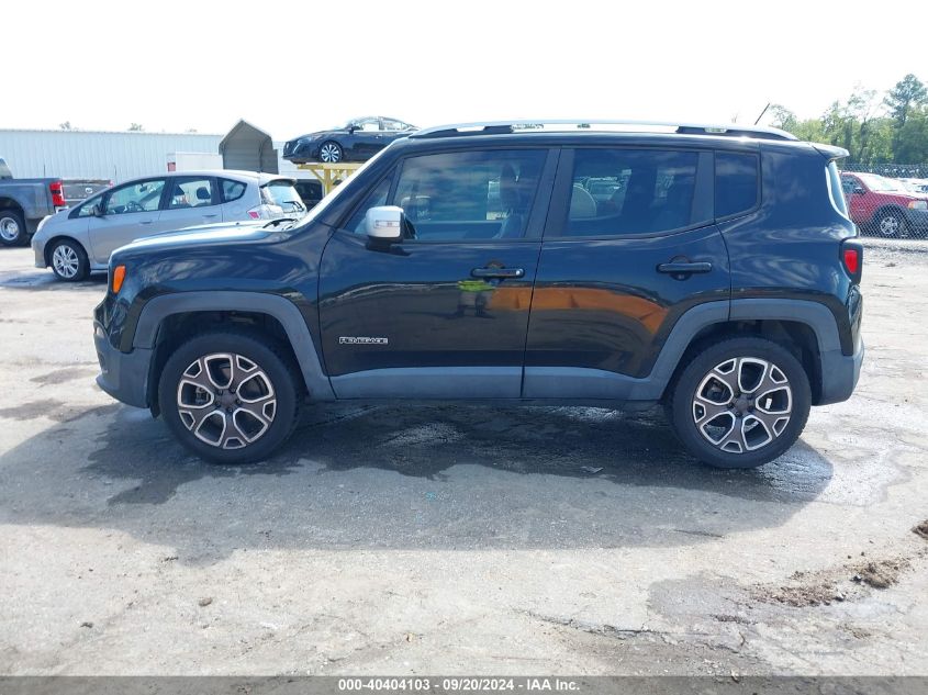 2015 Jeep Renegade Limited VIN: ZACCJBDTOFPB57364 Lot: 40404103