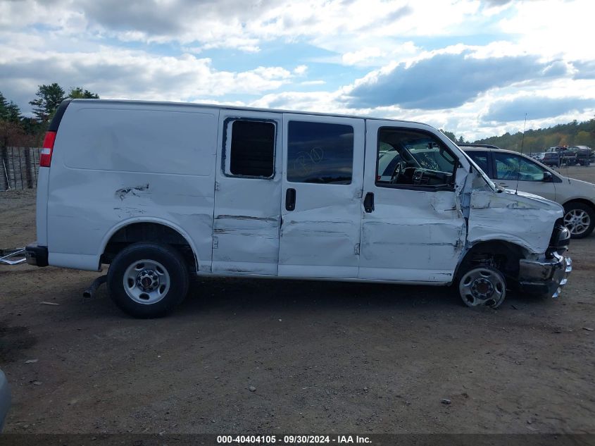 2023 GMC Savana Cargo Rwd 2500 Regular Wheelbase Work Van VIN: 1GTW7AFP2P1179131 Lot: 40404105