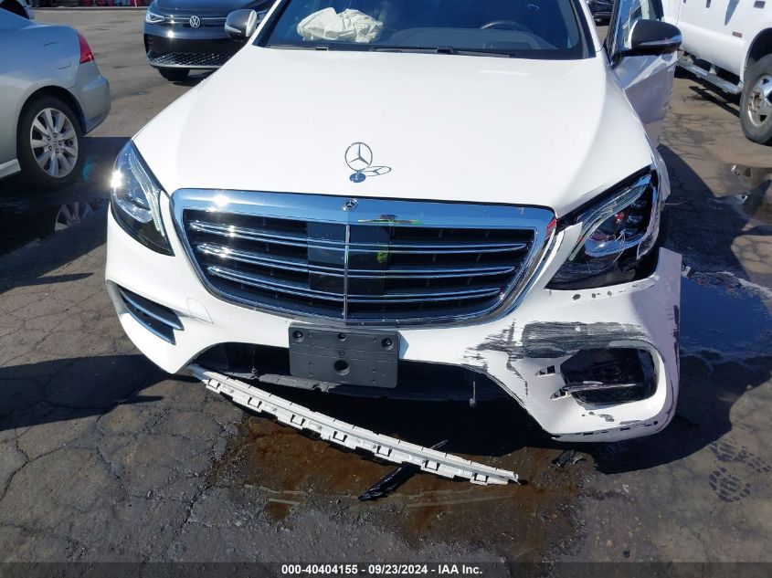 2019 Mercedes-Benz S 560 VIN: WDDUG8DB9KA434251 Lot: 40404155