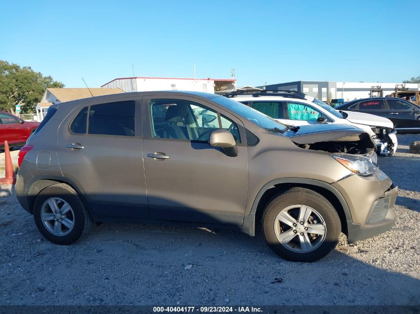 2020 Chevrolet Trax Fwd Ls VIN: KL7CJKSB1LB353874 Lot: 40404177