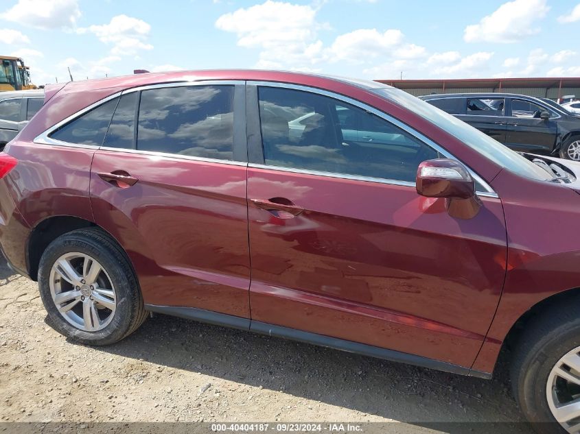 2014 Acura Rdx VIN: 5J8TB3H37EL006618 Lot: 40404187