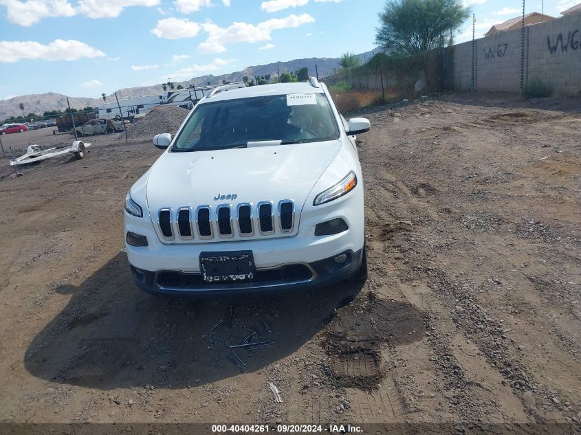 2016 Jeep Cherokee Limited VIN: 1C4PJLDB7GW247855 Lot: 40404261