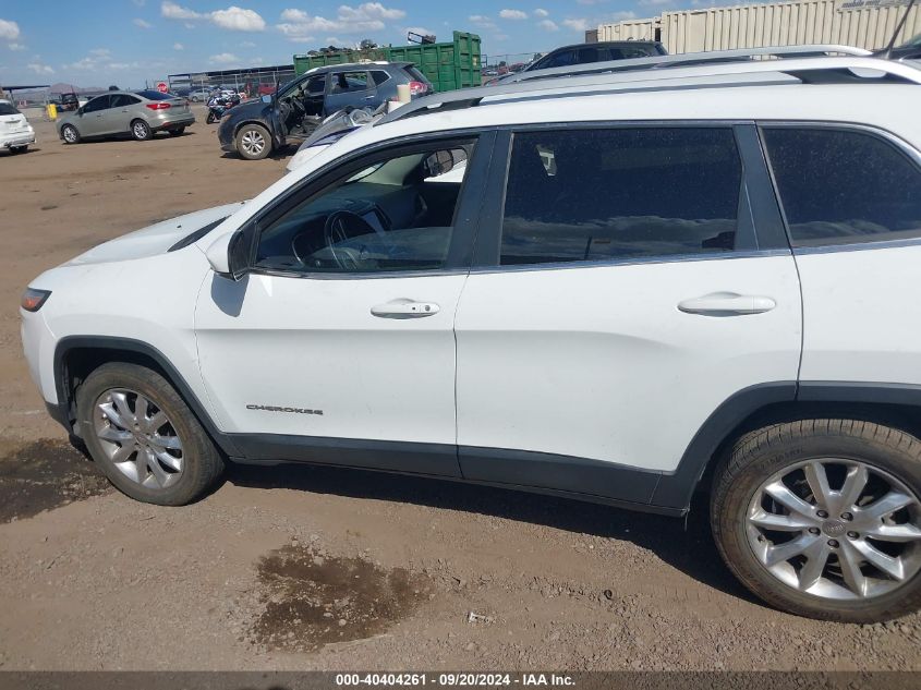 2016 Jeep Cherokee Limited VIN: 1C4PJLDB7GW247855 Lot: 40404261