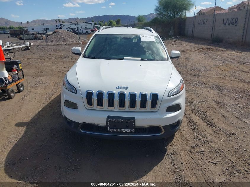 2016 Jeep Cherokee Limited VIN: 1C4PJLDB7GW247855 Lot: 40404261