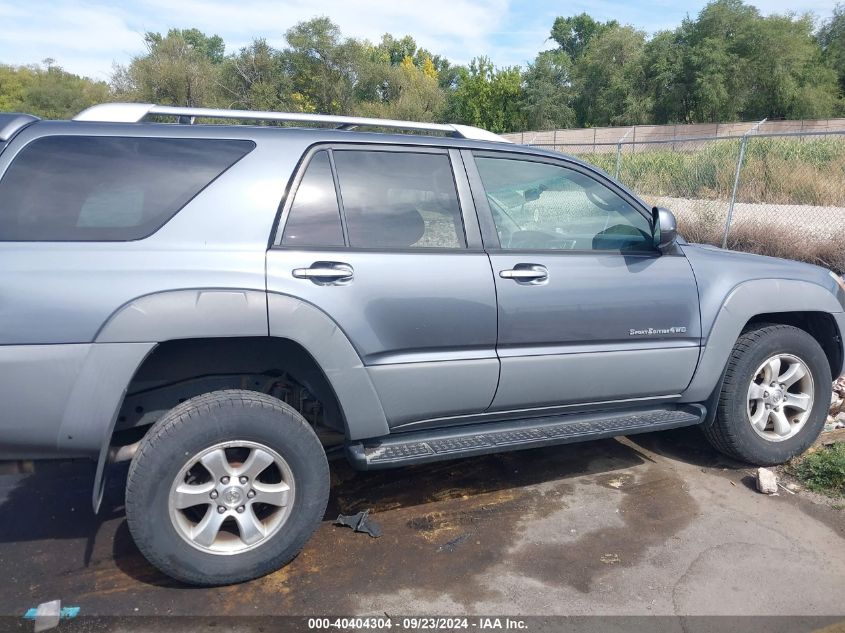 2003 Toyota 4Runner Sr5 Sport V8 VIN: JTEBT14R630014466 Lot: 40404304