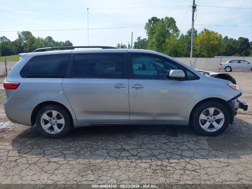 2015 Toyota Sienna Le 8 Passenger VIN: 5TDKK3DC5FS571708 Lot: 40404330