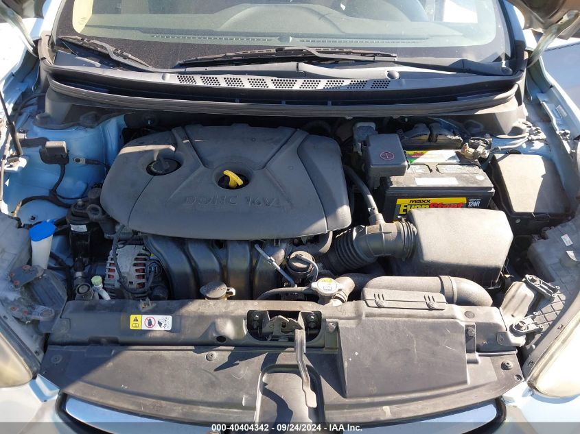 KMHDH4AE2CU468025 2012 Hyundai Elantra Gls (Ulsan Plant)