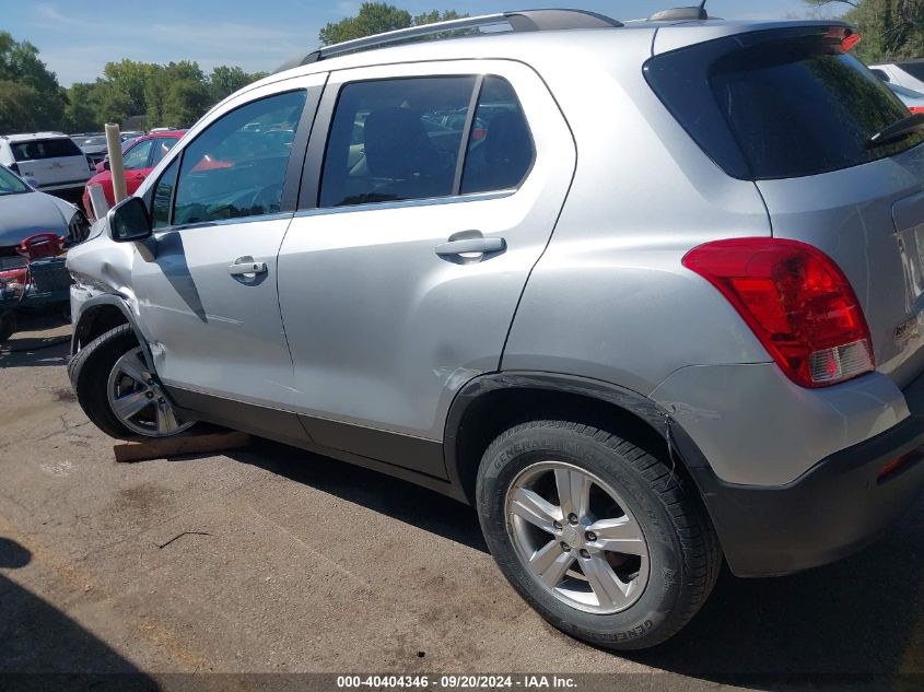 2015 Chevrolet Trax Lt VIN: 3GNCJRSB4FL191552 Lot: 40404346