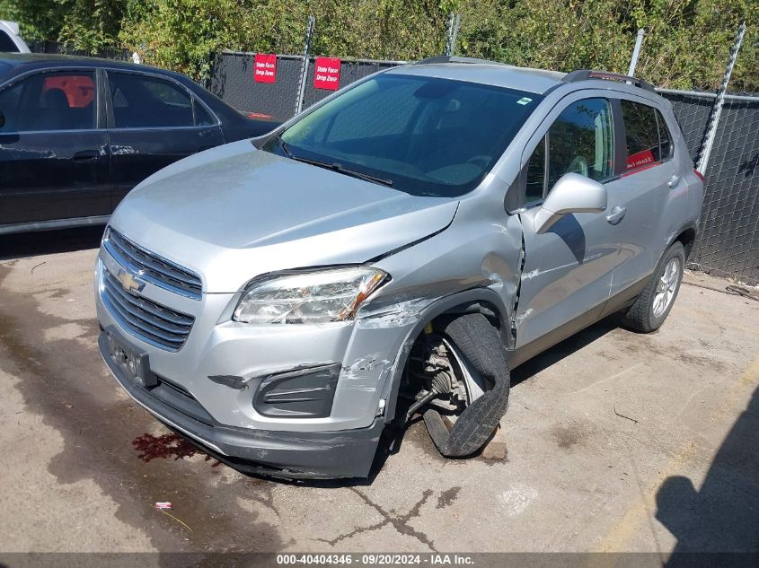 3GNCJRSB4FL191552 2015 CHEVROLET TRAX - Image 2