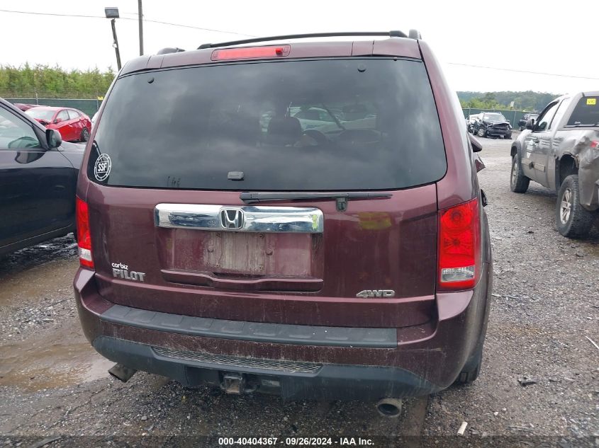 2013 Honda Pilot Exl VIN: 5FNYF4H57DB019340 Lot: 40404367