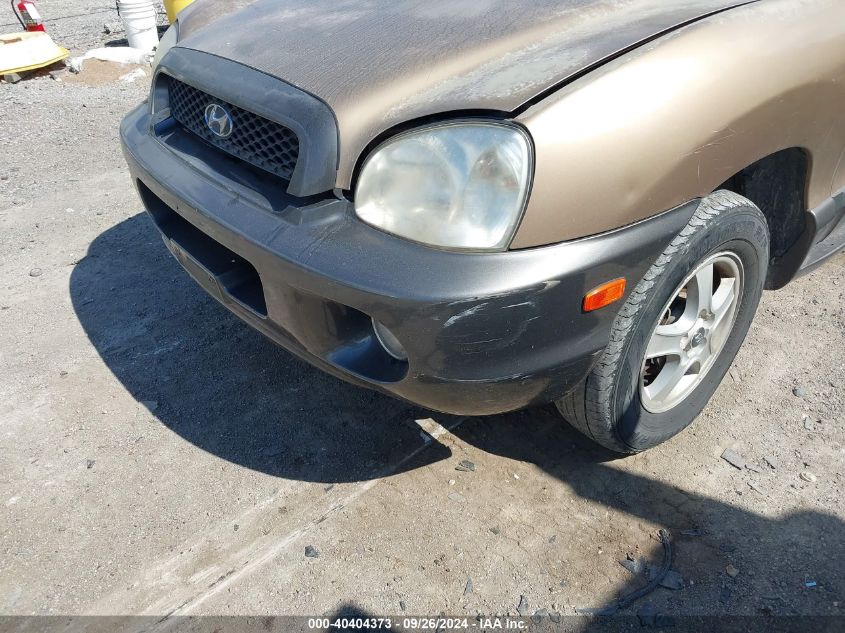 2004 Hyundai Santa Fe Gls/Lx VIN: KM8SC73EX4U814067 Lot: 40404373