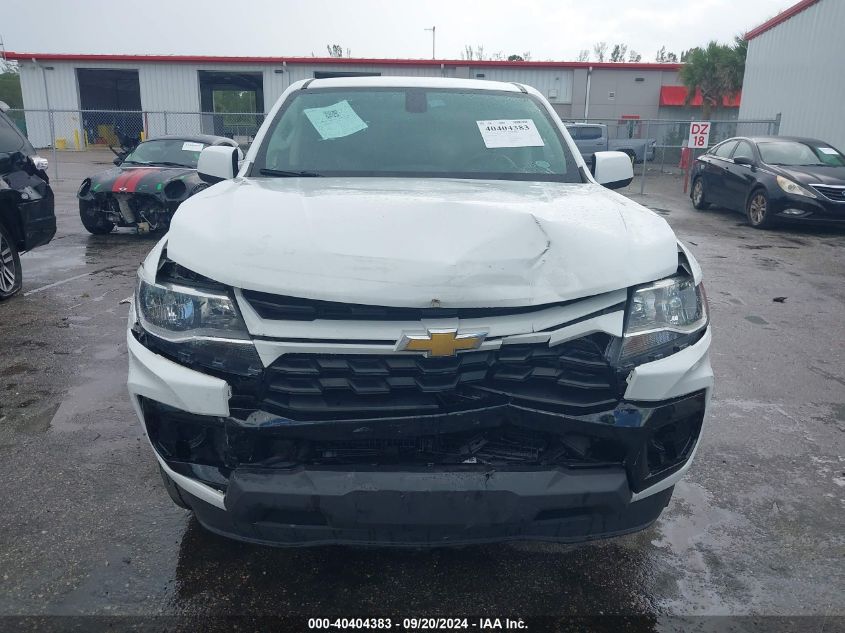 1GCGSCEN5M1132167 2021 Chevrolet Colorado 2Wd Short Box Lt