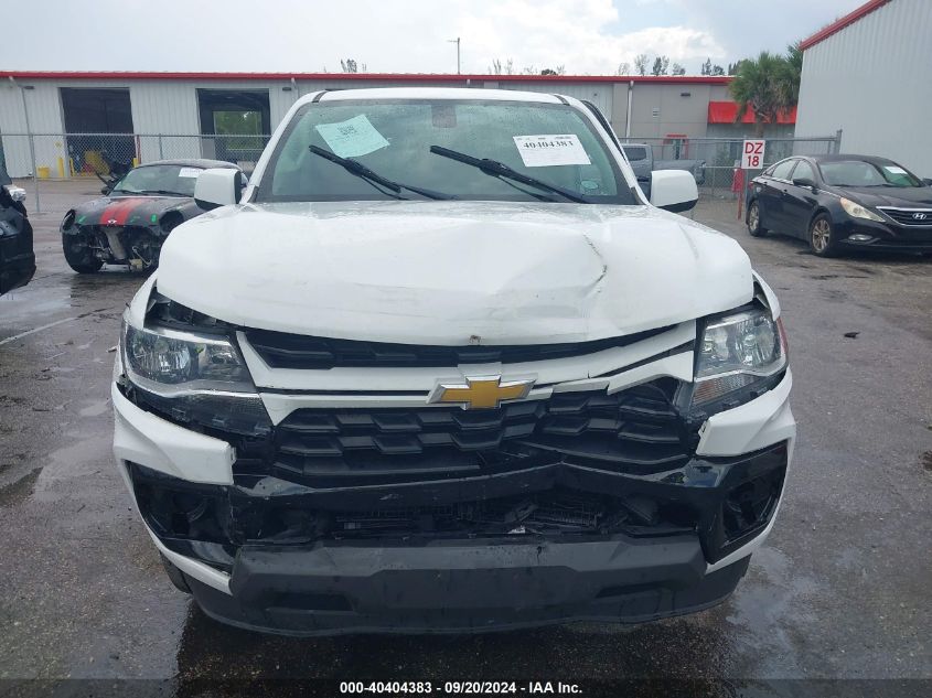 1GCGSCEN5M1132167 2021 Chevrolet Colorado 2Wd Short Box Lt