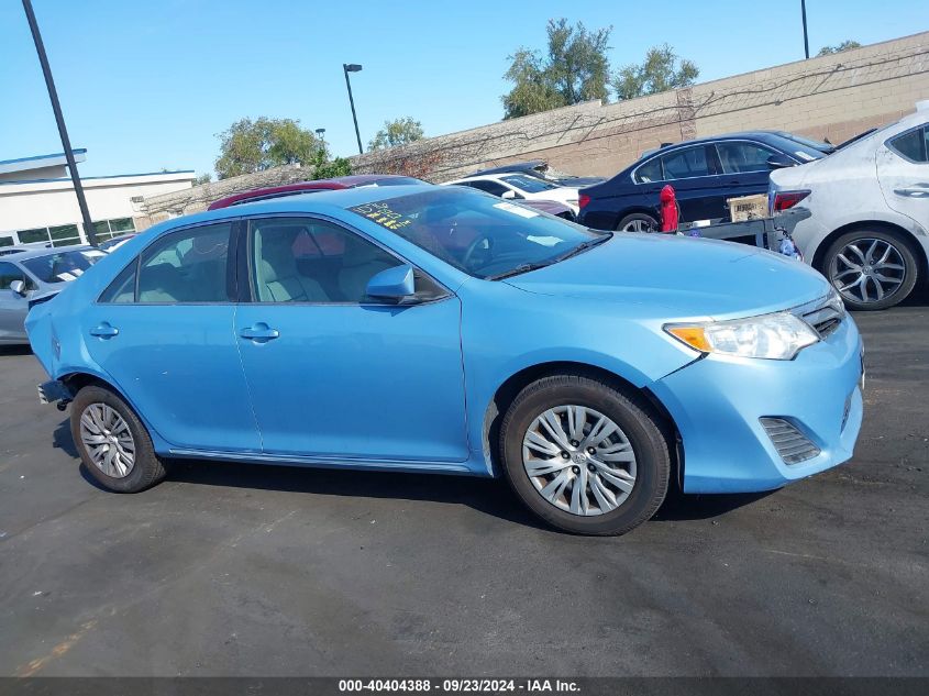 2012 Toyota Camry Le VIN: 4T4BF1FK2CR188220 Lot: 40404388