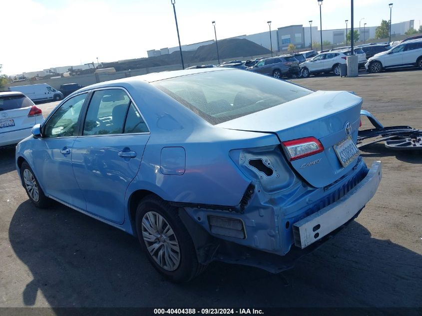 2012 Toyota Camry Le VIN: 4T4BF1FK2CR188220 Lot: 40404388