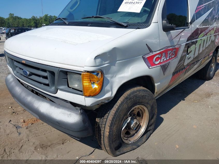 2003 Ford E-250 Commercial/Recreational VIN: 1FTNE24W43HB07317 Lot: 40404397