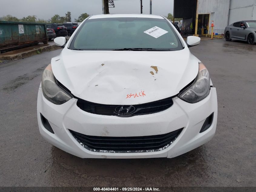 2013 Hyundai Elantra Gls VIN: 5NPDH4AE1DH373536 Lot: 40404401