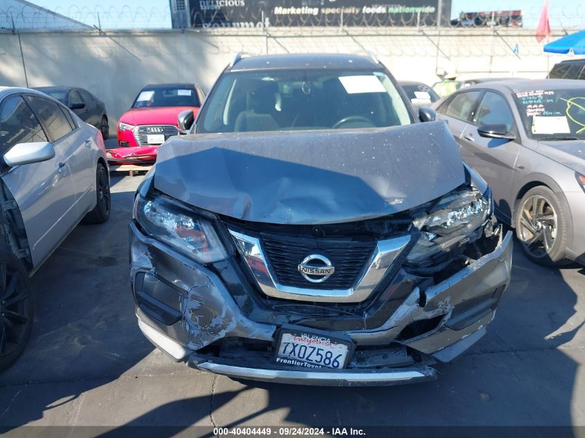 2017 Nissan Rogue Sv VIN: KNMAT2MT6HP550205 Lot: 40404449