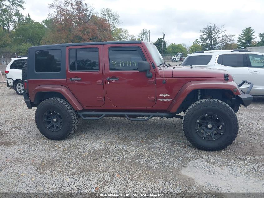 2010 Jeep Wrangler Unlimited Sahara VIN: 1J4BA5H17AL106200 Lot: 40404471