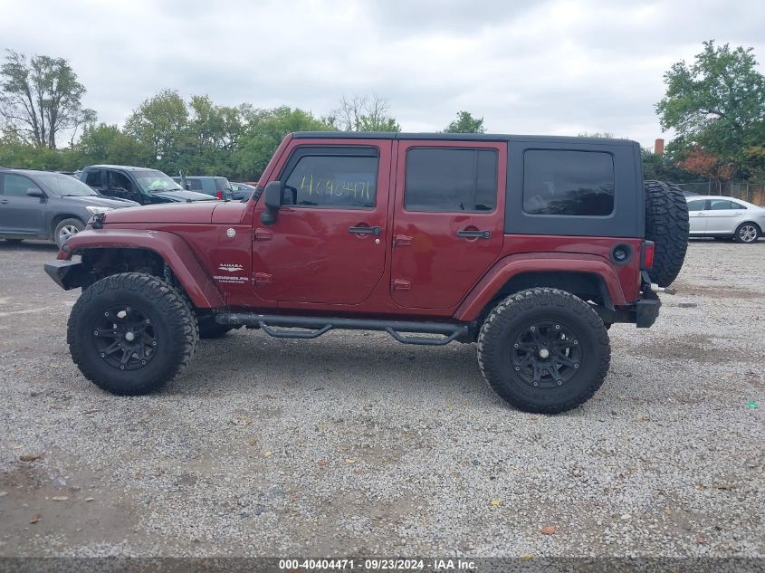 2010 Jeep Wrangler Unlimited Sahara VIN: 1J4BA5H17AL106200 Lot: 40404471