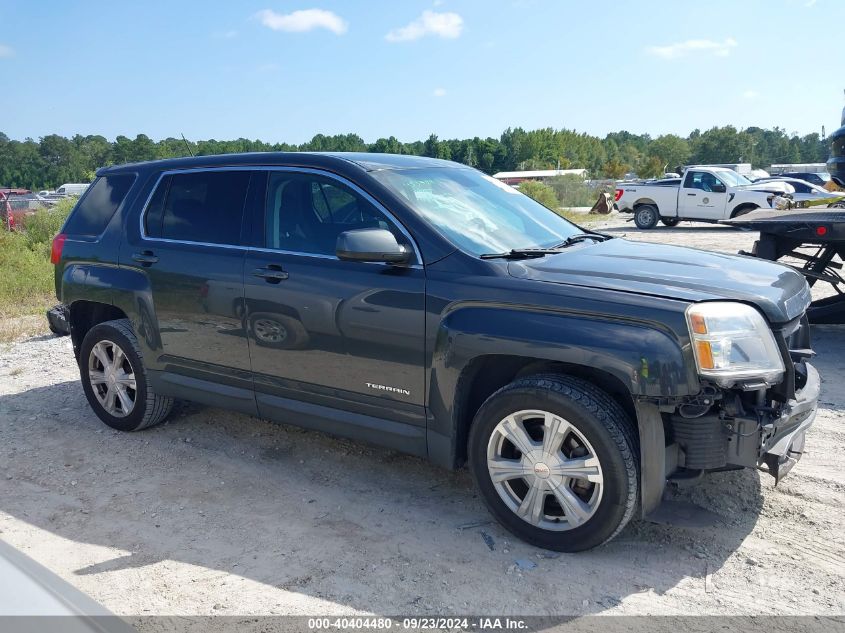 2017 GMC Terrain Sle-1 VIN: 2GKALMEK6H6322338 Lot: 40404480