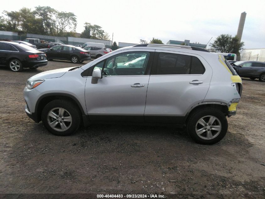 2018 Chevrolet Trax Lt VIN: 3GNCJPSB8JL352126 Lot: 40404483