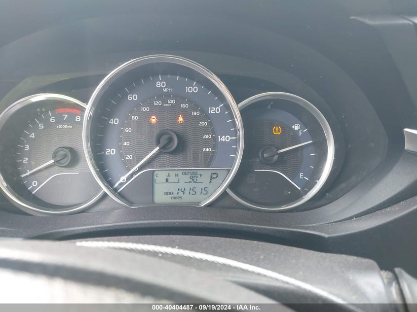 2016 Toyota Corolla L VIN: 2T1BURHE2GC624772 Lot: 40404487