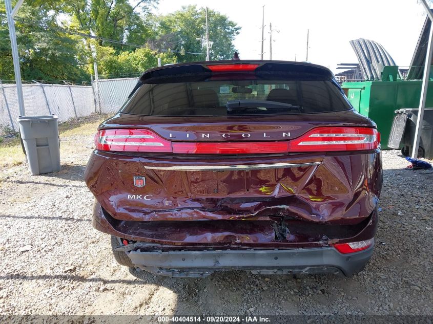 2019 Lincoln Mkc Standard VIN: 5LMCJ1C91KUL21575 Lot: 40404514