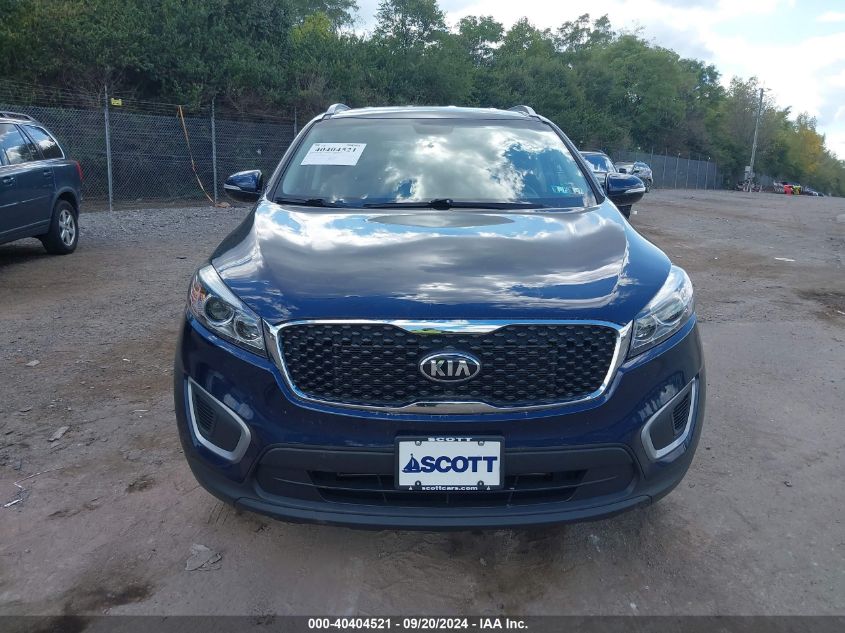 2018 Kia Sorento 2.4L Lx VIN: 5XYPGDA38JG349686 Lot: 40404521