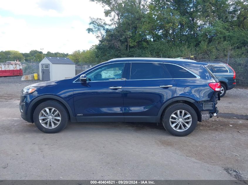 2018 Kia Sorento 2.4L Lx VIN: 5XYPGDA38JG349686 Lot: 40404521