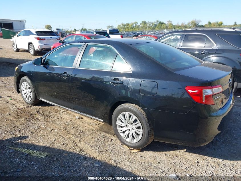 2013 Toyota Camry Le VIN: 4T4BF1FK2DR307854 Lot: 40404526