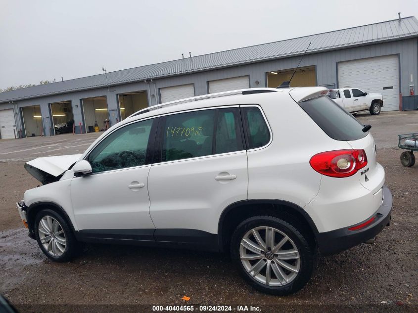 WVGAV7AX8BW502325 2011 Volkswagen Tiguan S/Se/Sel