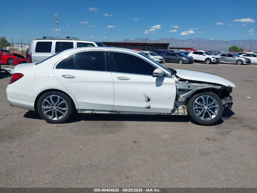 2016 Mercedes-Benz C 300 Luxury/Sport VIN: 55SWF4JB9GU160646 Lot: 40404620