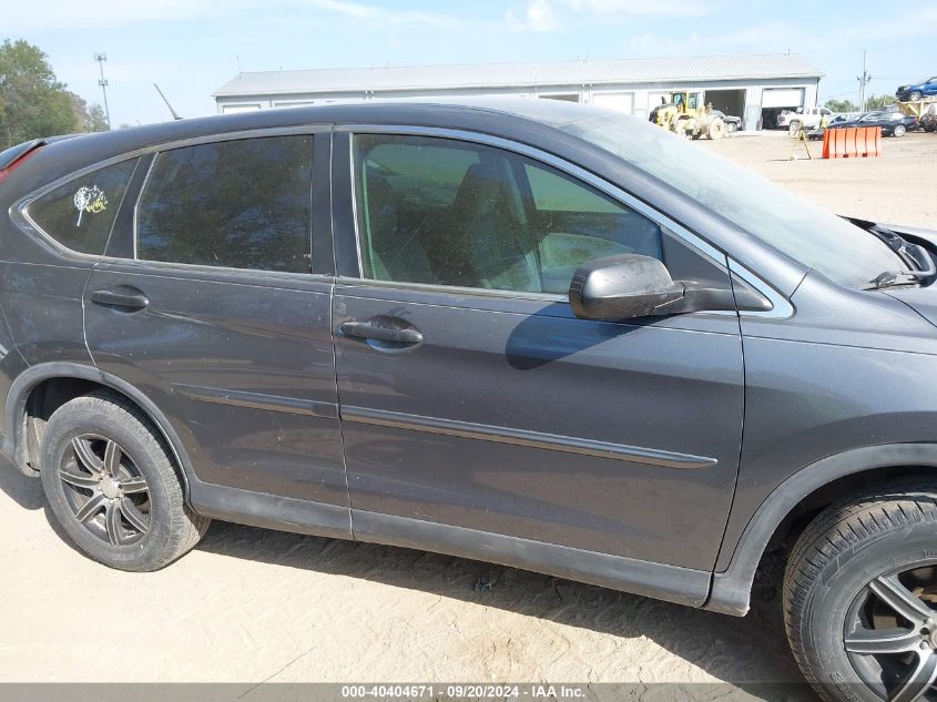 2013 Honda Cr-V Lx VIN: 3CZRM3H33DG712347 Lot: 40404671