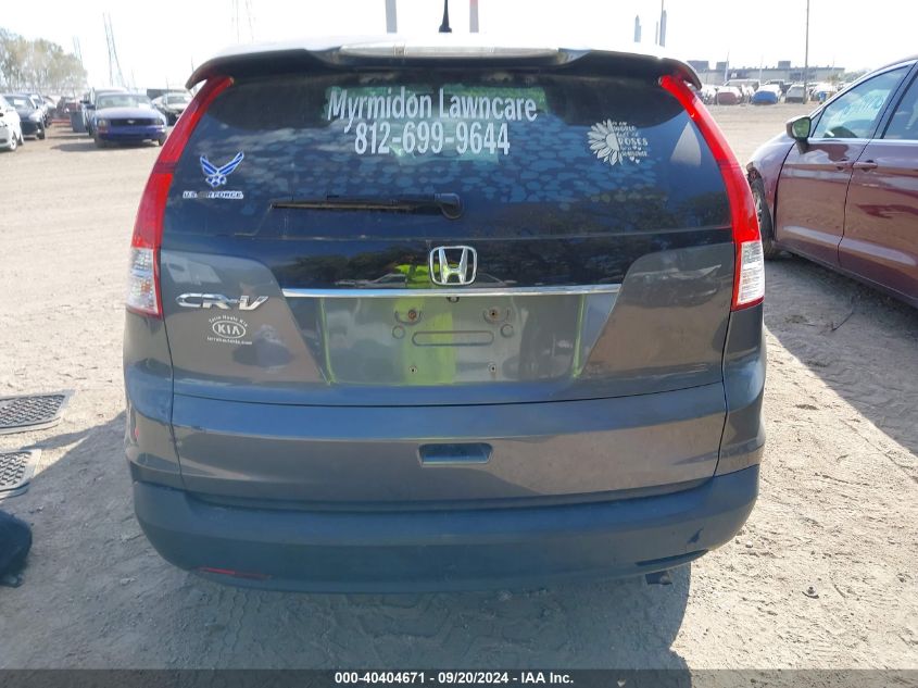 2013 Honda Cr-V Lx VIN: 3CZRM3H33DG712347 Lot: 40404671