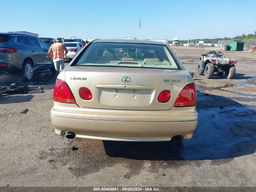 2004 Lexus Gs 300 VIN: JT8BD69SX40202501 Lot: 40404681