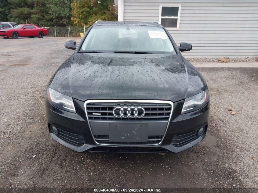 2012 Audi A4 2.0T Premium VIN: WAUSFAFL9CA042368 Lot: 40404690