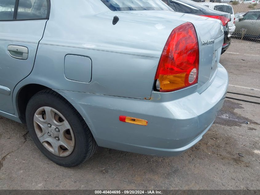 2003 Hyundai Accent Gl VIN: KMHCG45C33U494530 Lot: 40404695