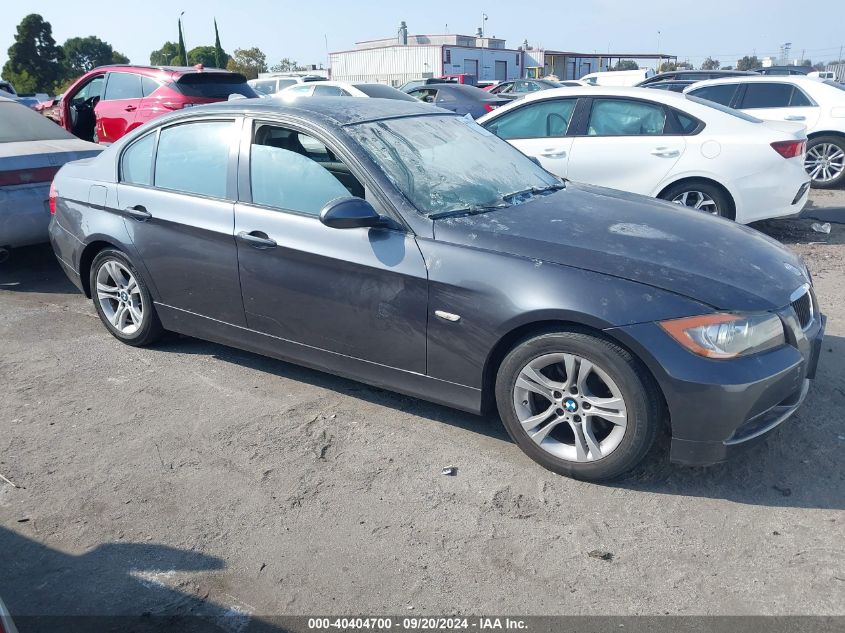 2008 BMW 328I VIN: WBAVC53518FZ82936 Lot: 40404700