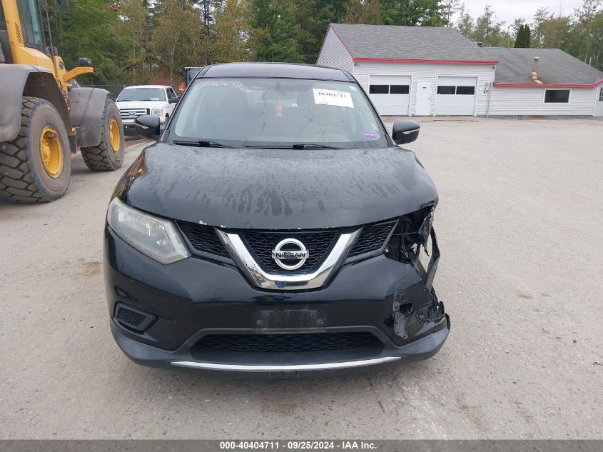 2015 Nissan Rogue S VIN: KNMAT2MV2FP556923 Lot: 40404711