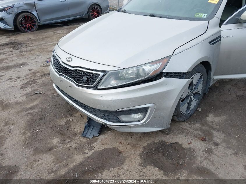 2013 Kia Optima Hybrid Ex VIN: KNAGM4AD8D5048816 Lot: 40404723