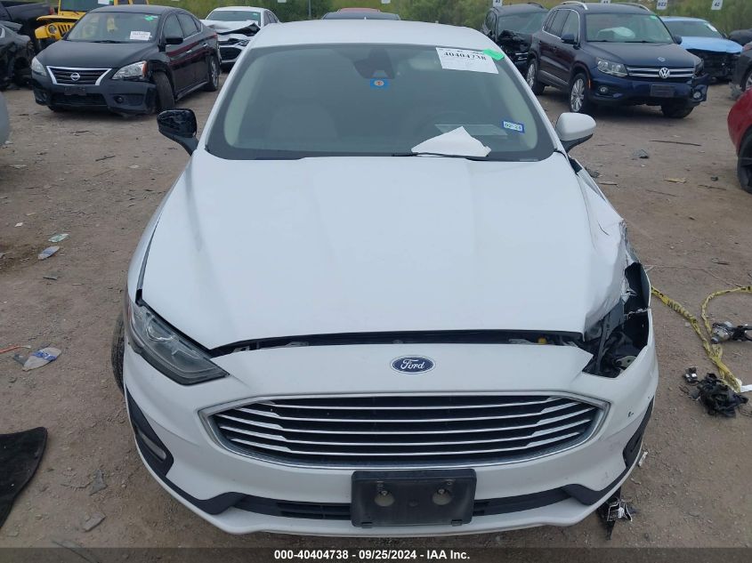 2019 Ford Fusion Se VIN: 3FA6P0HD5KR276308 Lot: 40404738