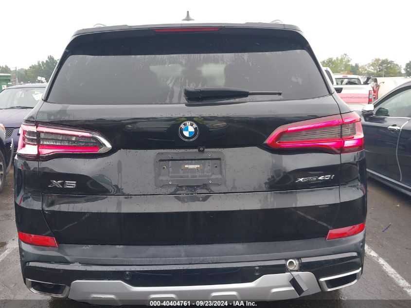 2019 BMW X5 xDrive40I VIN: 5UXCR6C50KLL23543 Lot: 40404761