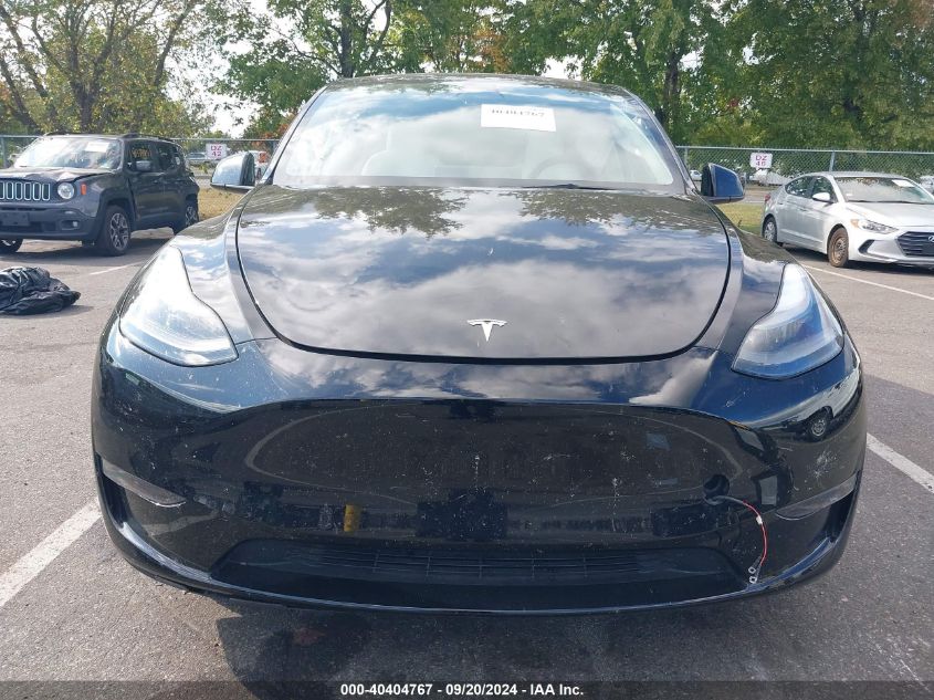 2023 Tesla Model Y Awd/Long Range Dual Motor All-Wheel Drive VIN: 7SAYGDEE7PF682531 Lot: 40404767