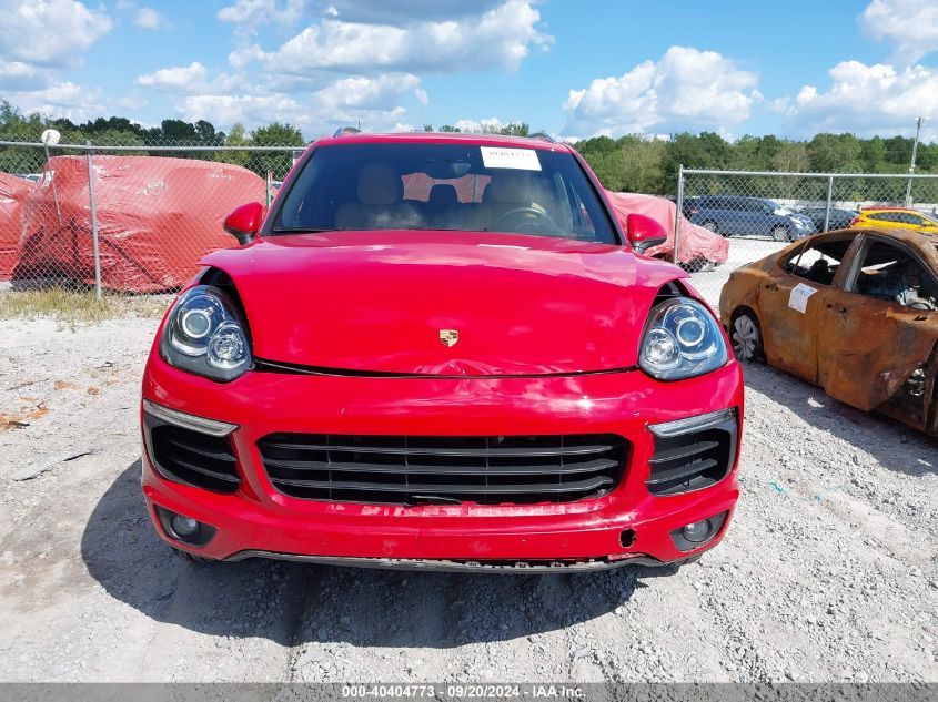 2016 Porsche Cayenne E-Hybrid S VIN: WP1AE2A23GLA58838 Lot: 40758140