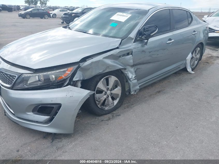 2016 Kia Optima Hybrid Ex VIN: KNAGN4AD0G5094125 Lot: 40404815